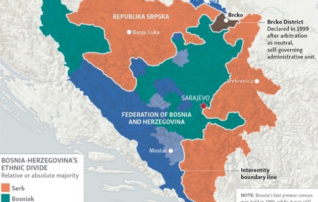 Πολιτική Κρίση στη Βοσνία: Οι μουσουλμάνοι πάνε για εγκλήματα πολέμου τη Σερβία