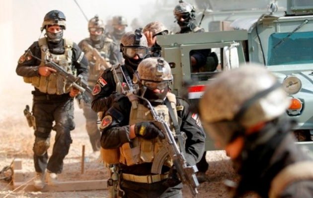Ο ιρακινός στρατός προωθείται νότια της δυτικής Μοσούλης