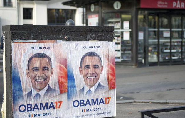 Γιγαντώνεται το κίνημα Ομπάμα ενόψει των γαλλικών εκλογών – Πάνω από 40.000 υπογραφές