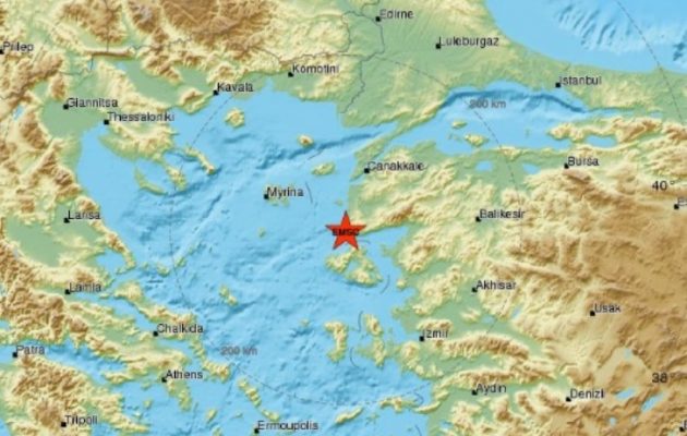 Νέος αισθητός σεισμός στο βορειοανατολικό Αιγαίο