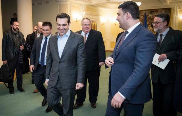 Εφαρμογή συμφωνίας του Μινσκ για την ειρήνη στην Ουκρανία ζητά ο Τσίπρας
