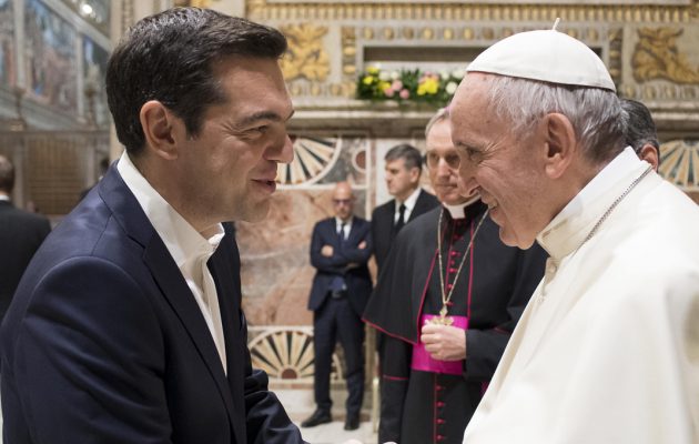 Τσίπρας: Οι ευχαριστίες του Πάπα με έκαναν να αισθανθώ υπερήφανος