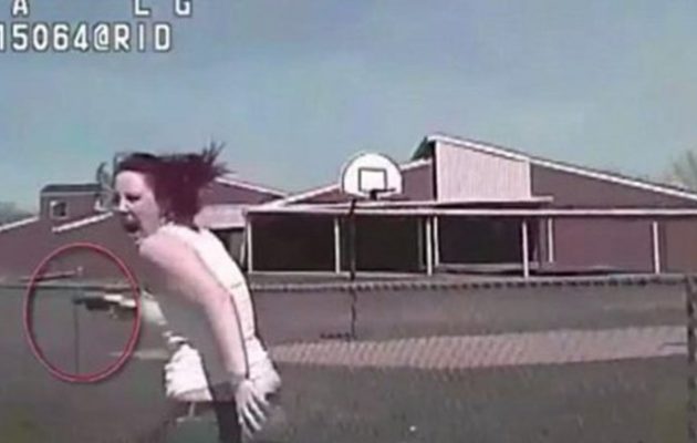 ΗΠΑ: Περιπολικό σκοτώνει γυναίκα που πυροβολεί εναντίον του (βίντεο)