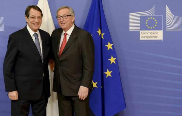 Τι συζήτησαν στις Βρυξέλλες Αναστασιάδης – Γιούνκερ