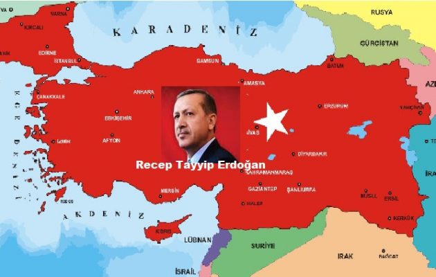 Ο Ερντογάν επικαλείται τον “Εθνικό Όρκο” και διεκδικεί Θράκη, Νησιά Αιγαίου και Κύπρο