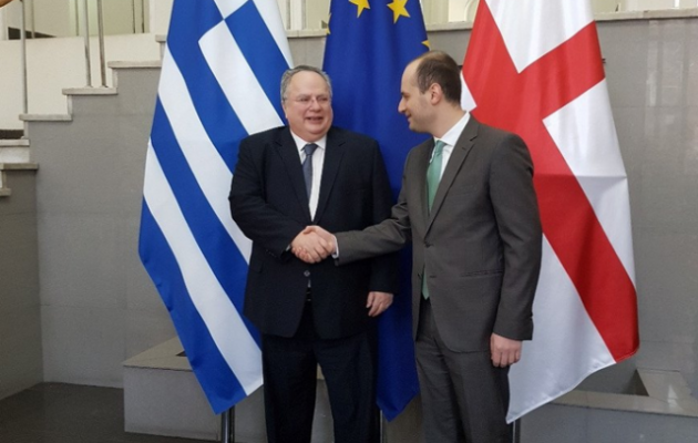 Κοτζιάς στην Τιφλίδα: Στρατηγική η σχέση Ελλάδας – Γεωργίας