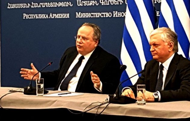 Κοτζιάς από Αρμενία: “Ελληνική και Αρμενική διασπορά να συνεργάζονται – Ως λαοί αγαπιόμαστε”