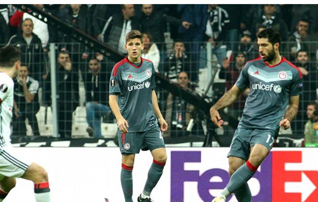 Διασυρμός του Ολυμπιακού από τη Μπεσίκτας (4 -1) και αντίο στο Γιουρόπα Λιγκ