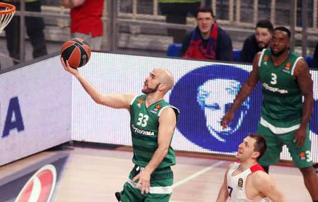 Ο Παναθηναϊκός νίκησε την ΤΣΣΚΑ (85-80) και είναι “αγκαλιά” με την τέταρτη θέση