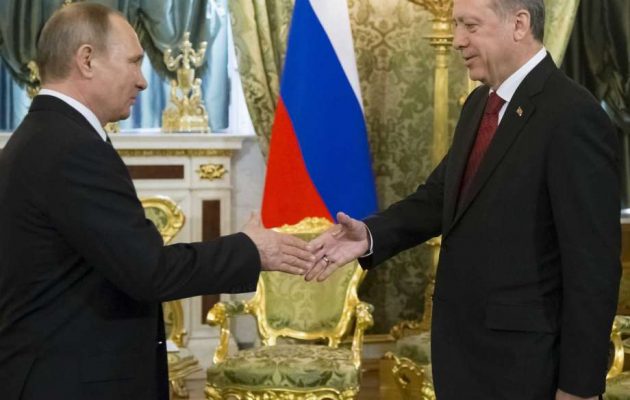 Πούτιν και Ερντογάν συμφώνησαν να συντονίσουν τις δυνάμεις τους στη Συρία