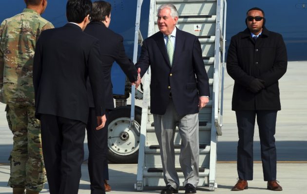 Τίλερσον για Βόρεια Κορέα: Η υπομονή εξαντλήθηκε – Πιθανή η στρατιωτική δράση (βίντεο)