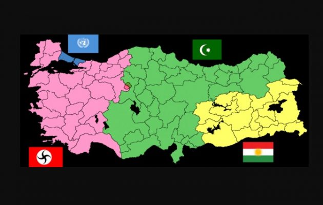 Σενάρια διαμελισμού της Τουρκίας και δημιουργίας Ελληνοτουρκικής Ομοσπονδίας