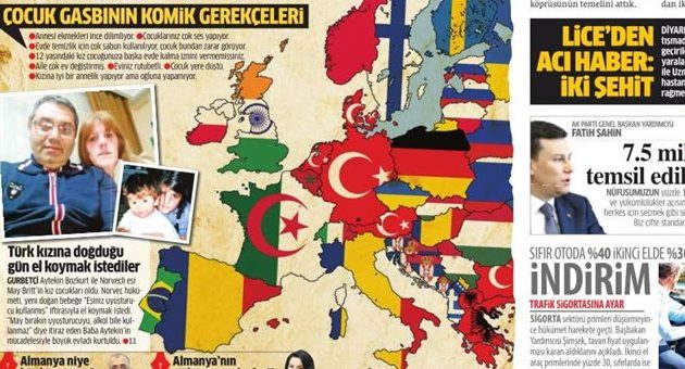 Η ερντογανική εφημερίδα Star ονειρεύεται μουσουλμανική Ευρώπη και αλβανική Ελλάδα