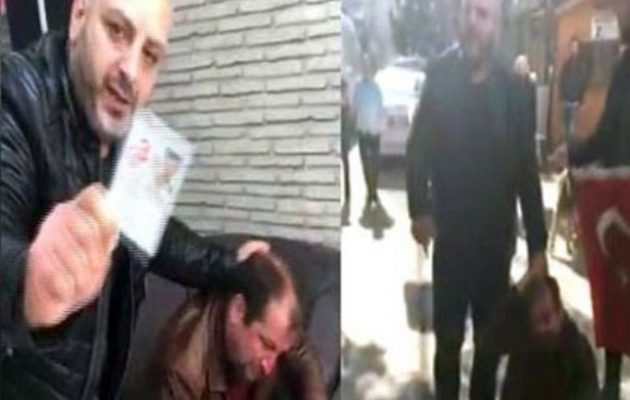 Τούρκος δέρνει Τούρκο πρώην αστυνομικό διευθυντή ως “γκιουλενιστή” (βίντεο)