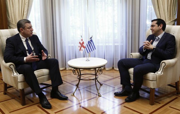 Τσίπρας: Ελλάδα και Γεωργία συνδέονται με ιστορικούς δεσμούς (βίντεο)