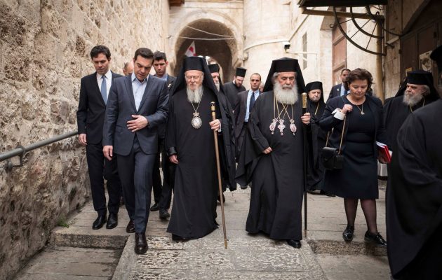 Τσίπρας στα Ιεροσόλυμα: Μνημείο Παγκόσμιας Πολιτιστικής Κληρονομιάς ο Πανάγιος Τάφος (βίντεο)
