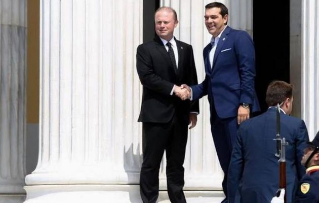 Τσίπρας σε πρωθυπουργό Μάλτας: Η Ευρώπη χρειάζεται συνοχή και αλληλεγγύη (βίντεο)