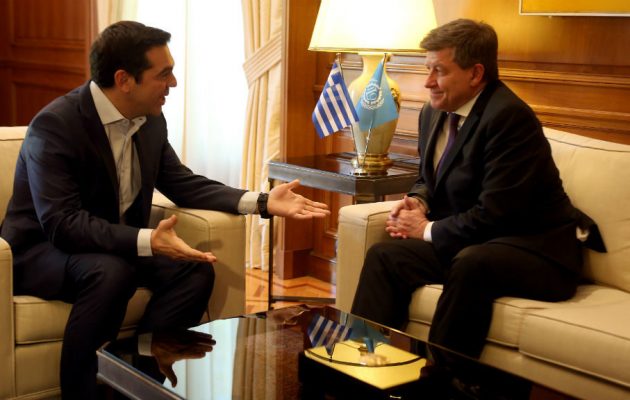 Μήνυμα στήριξης του Ράιντερ στον Τσίπρα για τις συλλογικές διαπραγματεύσεις