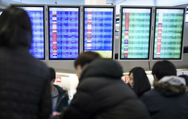 Απεργιακό “μπλακ άουτ” στα αεροδρόμια του Βερολίνου