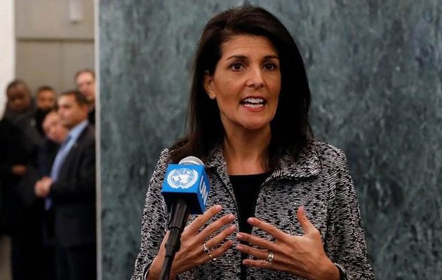 Αμερικανίδα πρέσβειρα στον ΟΗΕ: Θα αναλάβουμε δράση στη Συρία