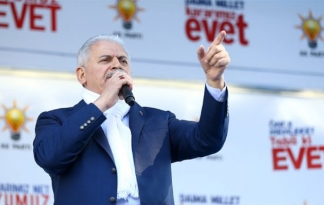 Μπιναλί Γιλντιρίμ: “Η Ευρωπαϊκή Ένωση πάντα κοροϊδεύει την Τουρκία”