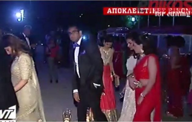 Ινδικός γάμος αξίας 1.000.000 ευρώ στο κέντρο της Αθήνας (βίντεο)