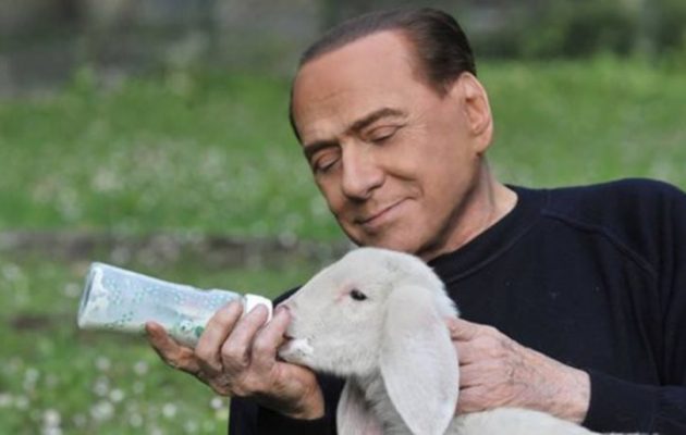 Ο Μπερλουσκόνι έγινε βίγκαν και προσφέρει άσυλο σε αρνιά που κινδυνεύουν λόγω Πάσχα (βίντεο)