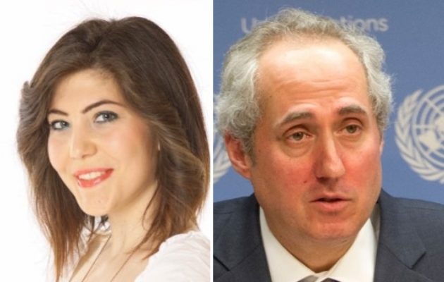 Ο εκπρόσωπος του Γ.Γ. του ΟΗΕ απάντησε σε “στημένη” ερώτηση Τουρκάλας για την επιστολή Κοτζιά