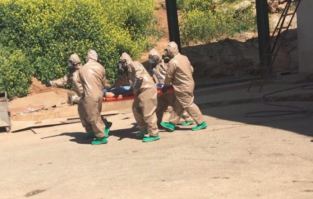 Νέα προβοκάτσια με “χημικά όπλα” προσπαθούν να φορτώσουν στον Άσαντ