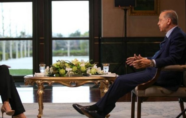 Ερντογάν στο CNN: Η ΕΕ μας έταξε 3 δισ. για τους πρόσφυγες και δεν μας έδωσαν μία!