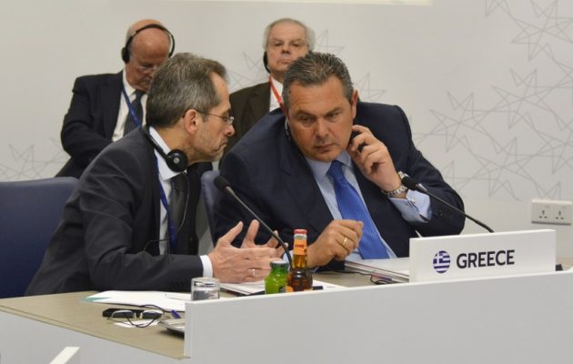 Ο Καμμένος έθεσε το τουρκικό πρόβλημα στην άτυπη Σύνοδο υπ. Άμυνας της Ε.Ε. στη Μάλτα