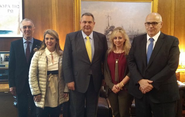 Τι συζήτησε ο Καμμένος με την Ελληνική Ένωση Τραπεζών