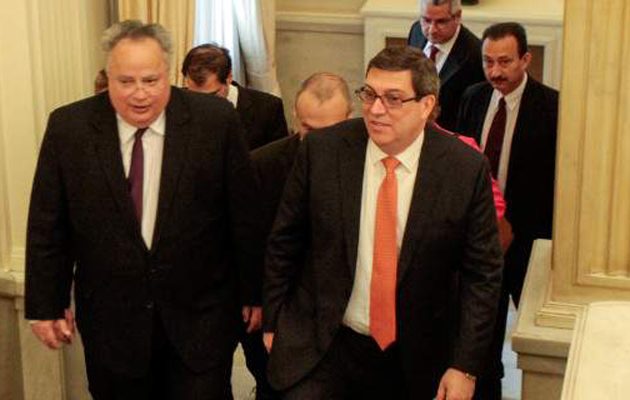 Tι συζήτησε ο Κοτζιάς με τον Κουβανό υπουργό Εξωτερικών