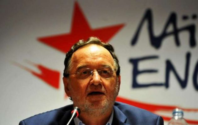 H ΛΑΕ καταγγέλλει επίθεση της Χρυσής Αυγής στα γραφεία της στον Χολαργό