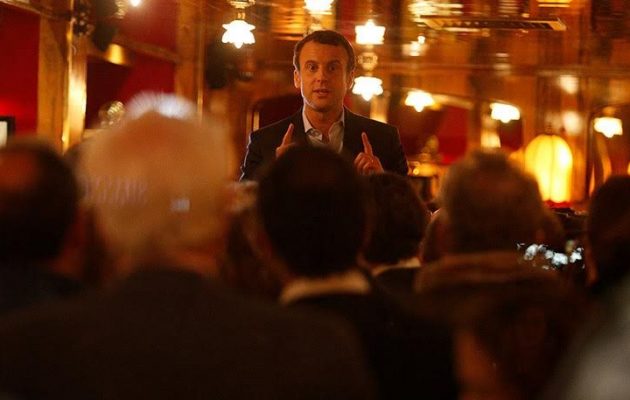 Πού γιόρτασε τη νίκη του ο Μακρόν