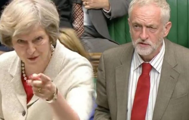 Βρετανία: Σαρώνει η Μέι σε δημοσκόπηση με 21 μονάδες διαφορά από τον Κόρμπιν