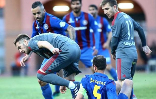 Ο Ολυμπιακός πέρασε με 2-0 από την Κέρκυρα και θέλει μια ακόμη νίκη για το πρωτάθλημα