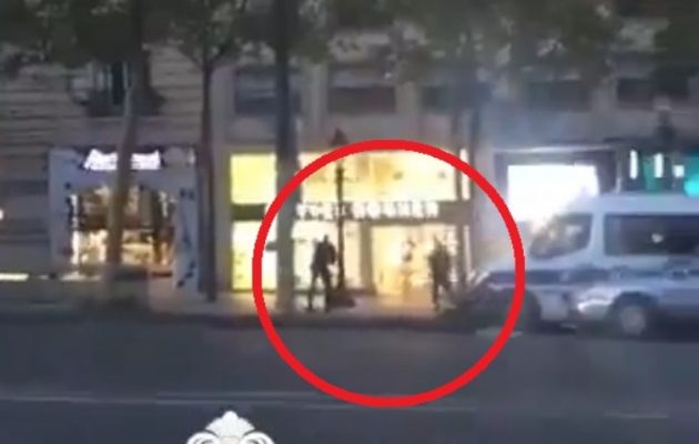 Επίθεση Παρίσι: Δείτε σε βίντεο τη στιγμή που ο ένοπλος ανοίγει πυρ στους αστυνομικούς