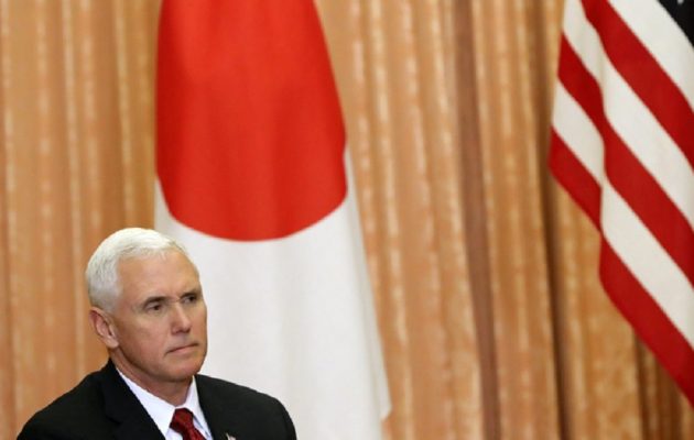 Πενς στο Τόκιο: Όλα τα σενάρια ανοιχτά για τη Βόρεια Κορέα – Μήνυμα στην Κίνα από ΗΠΑ-Ιαπωνία