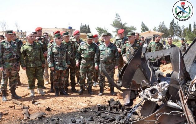 Λειτουργεί κανονικά το αεροδρόμιο Σαϊράτ που έπληξε ο Τραμπ – Επίσκεψη Σύρου Α/ΓΕΣ (βίντεο)