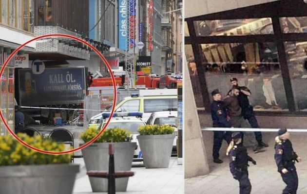 Ανακρίνονται επτά για την τζιχαντιστική επίθεση με φορτηγό στη Στοκχόλμη