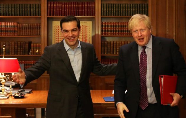Μια ώρα κράτησε η συνάντηση Τσίπρα – Τζόνσον: Όλα όσα συζήτησαν