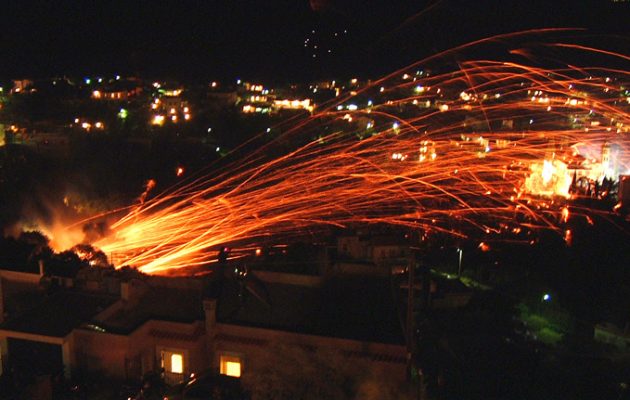 Άγνωστο αν θα γίνει στην Ανάσταση  ο «ρουκετοπόλεμος» στο Βροντάδο της Χίου
