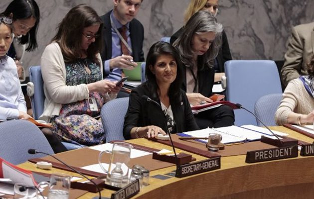 Αμερικανίδα πρέσβειρα στον ΟΗΕ: Είμαστε έτοιμοι να σταματήσουμε τον πόλεμο στη Συρία