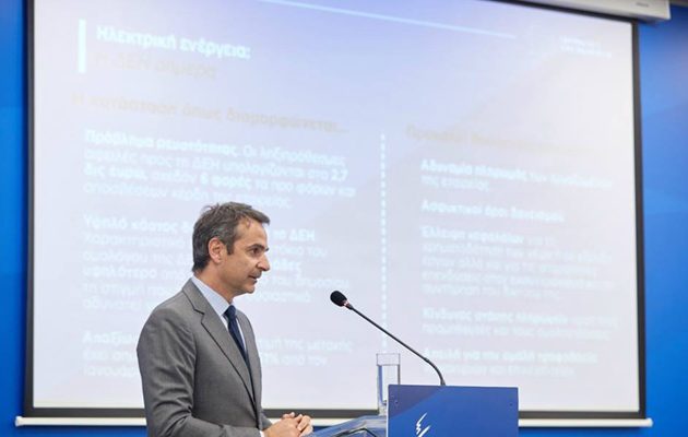 Τι προτείνει ο Μητσοτάκης για τη σωτηρία της ΔΕΗ