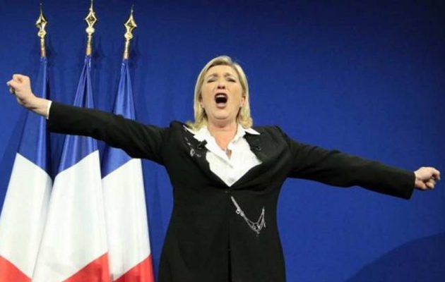 Πρώτη η Μαρίν Λεπέν στη Γαλλία σύμφωνα με τα exit poll