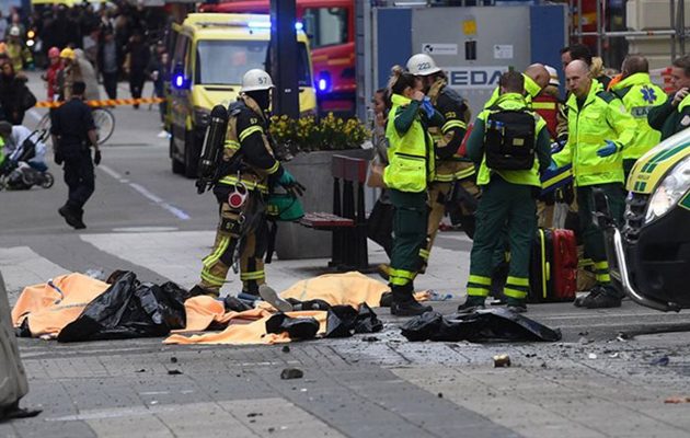 Ανέλαβε την ευθύνη για το μακελειό στη Στοκχόλμη ο άνδρας που συνελήφθη