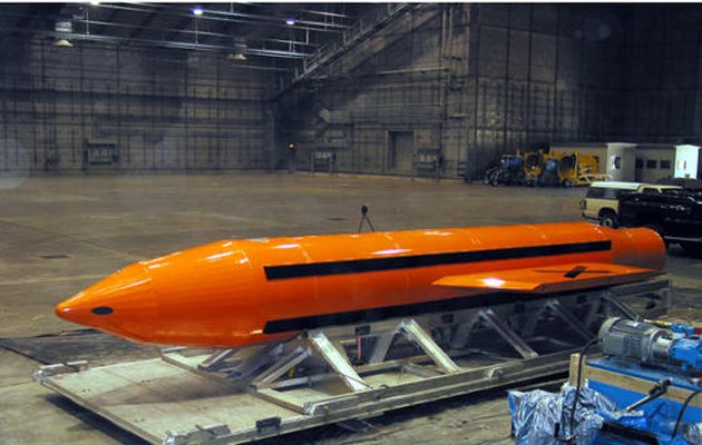 Οι ΗΠΑ βομβάρδισαν το Ισλαμικό Κράτος με τη μεγαλύτερη μη πυρηνική βόμβα