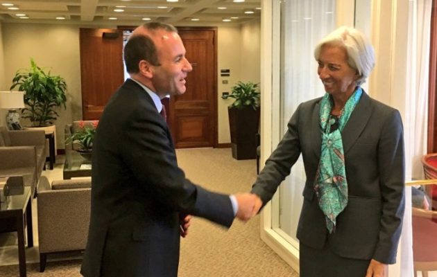 Βέμπερ σε Λαγκάρντ: Το πρόβλημα της Ελλάδας είναι ότι έχει κομμουνιστή πρωθυπουργό