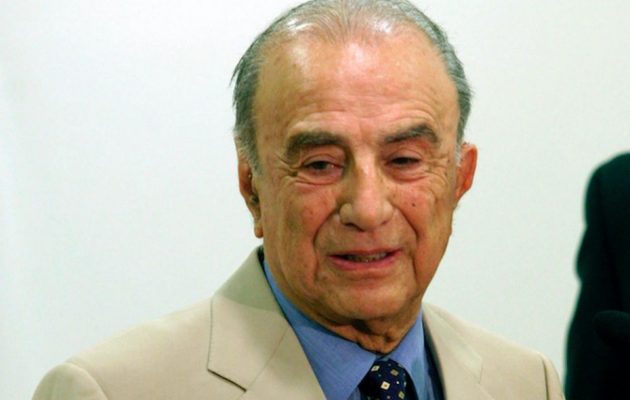 Πέθανε ο εφοπλιστής και εκδότης Αριστείδης Αλαφούζος